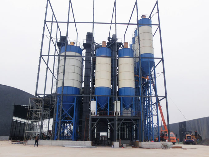 干粉砂漿設備的安裝和操作注意事項